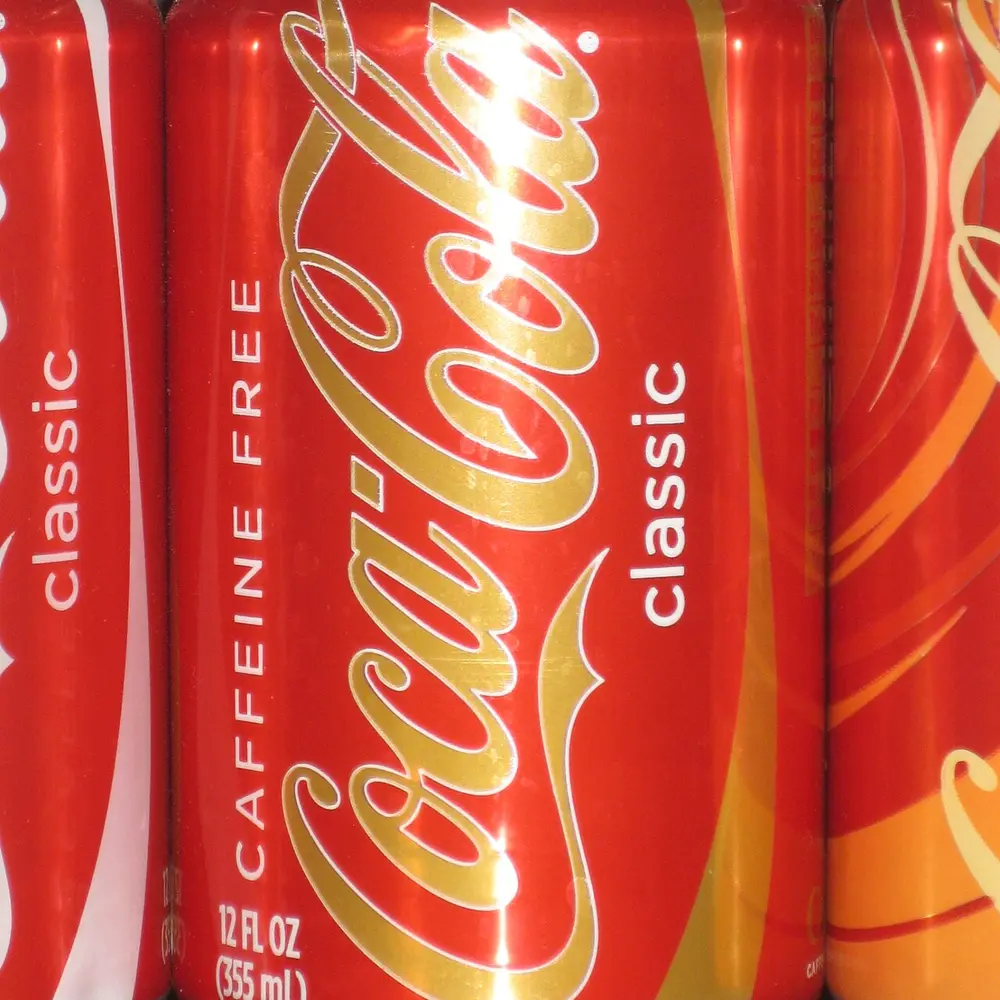Coca-Cola sin cafeína