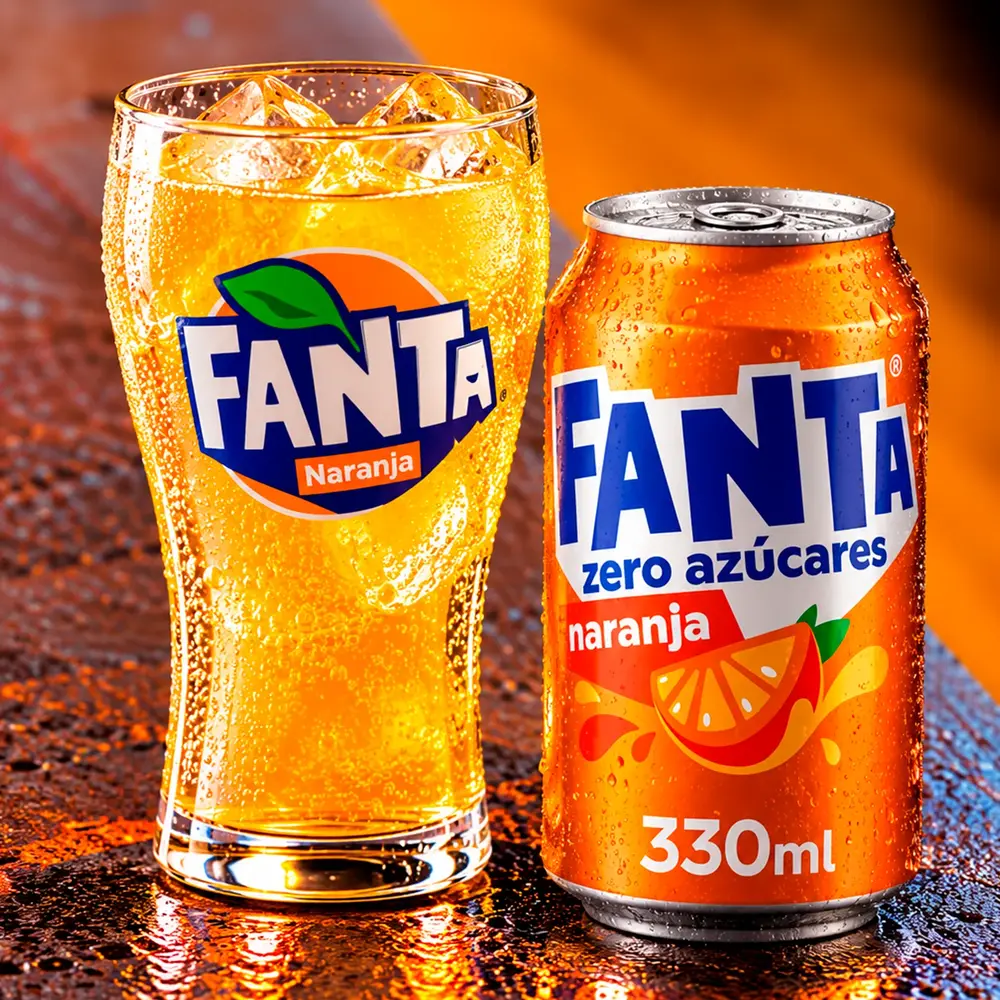 Fanta naranja Zero