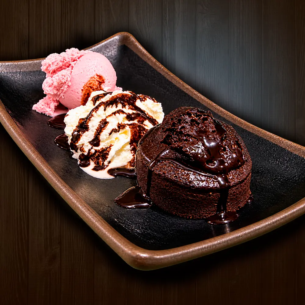 Coulant con chocolate