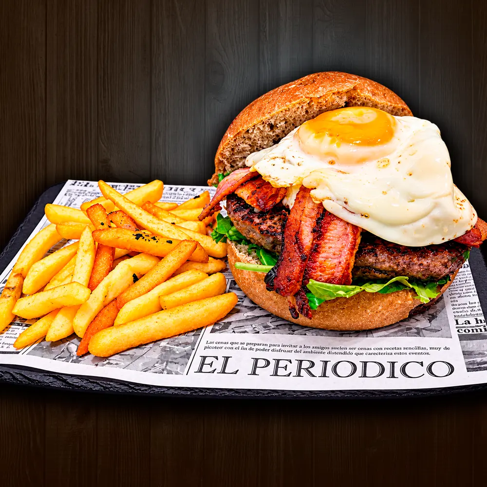 Hamburguesa buey xl