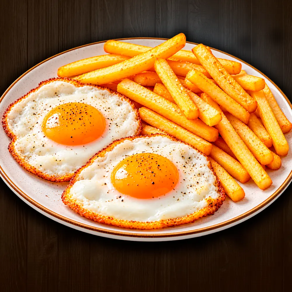 Huevos con patatas